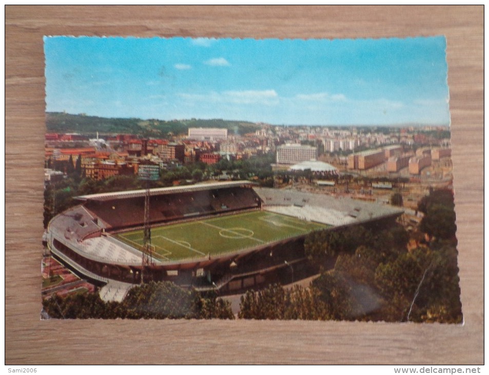 CPA PHOTO ITALIE ROME STADE FLAMINIO - Stades & Structures Sportives