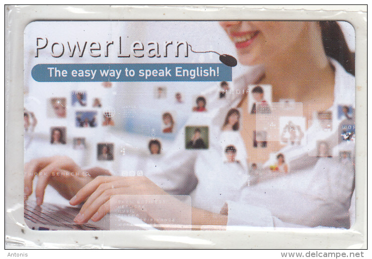 UK - Power Learn Prepaid Card, Sample, Mint - Other & Unclassified
