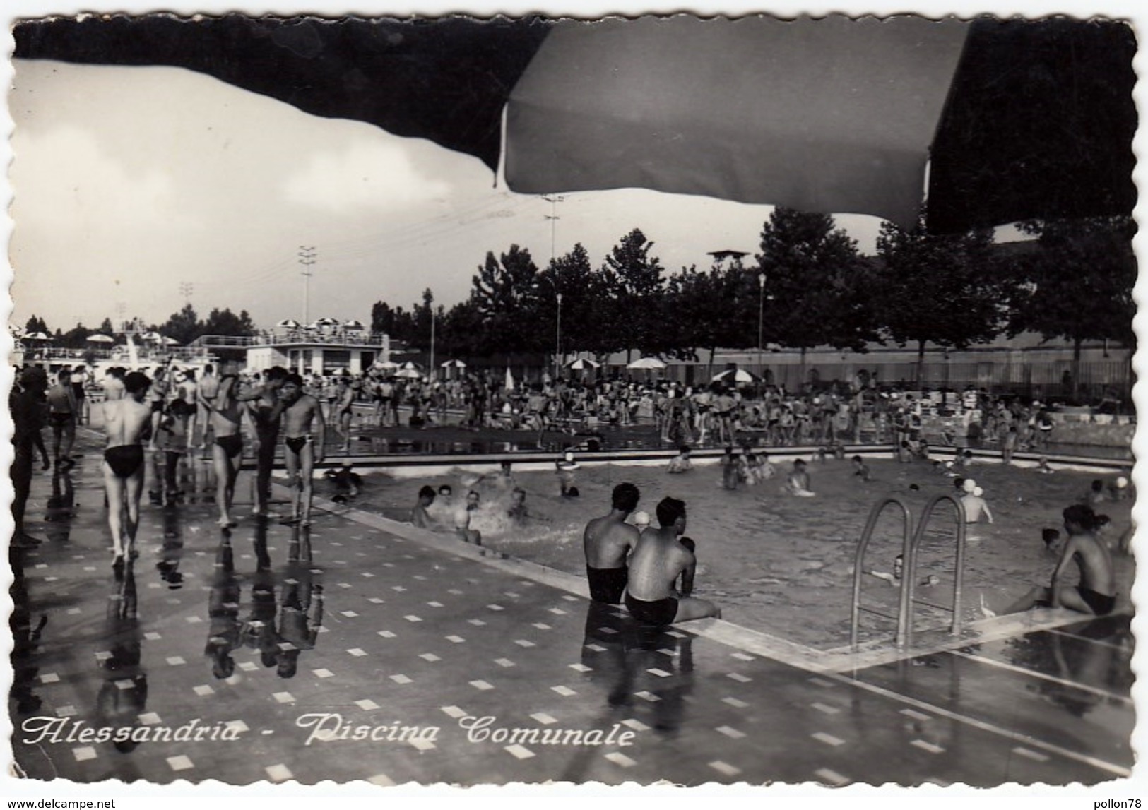 ALESSANDRIA - PISCINA COMUNALE - 1958 - Alessandria