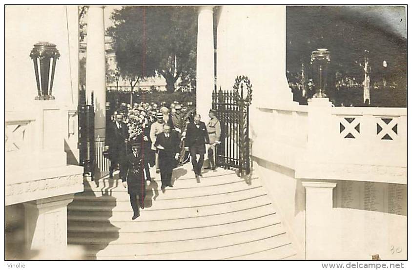 E-16 1150 : INAUGURATION DU MONUMENT AUX MORTS DE NIMES PAR LE PRESIDENT DE LA REPUBLIQUE. 13 OCT. 1924 - Nîmes