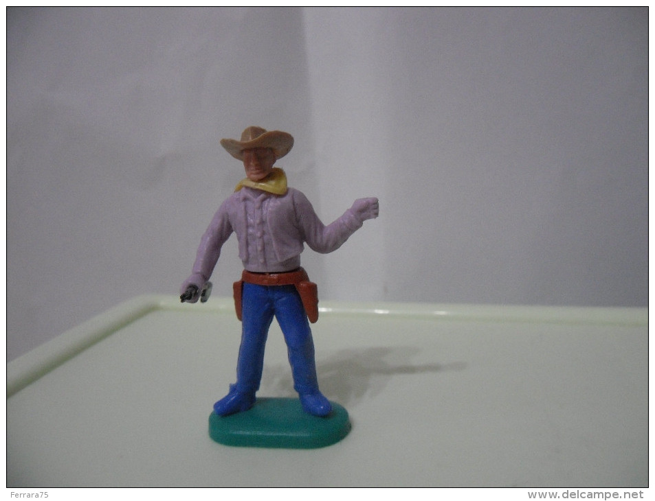 MADE IN HONG KONG::SOLDATINO COWBOY-INDIANO-FAR WEST-VINTAGE. - Figurines