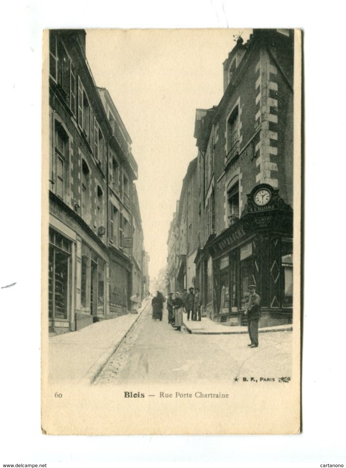 Cp - BLOIS (41) - Rue Porte Chartraine - Blois
