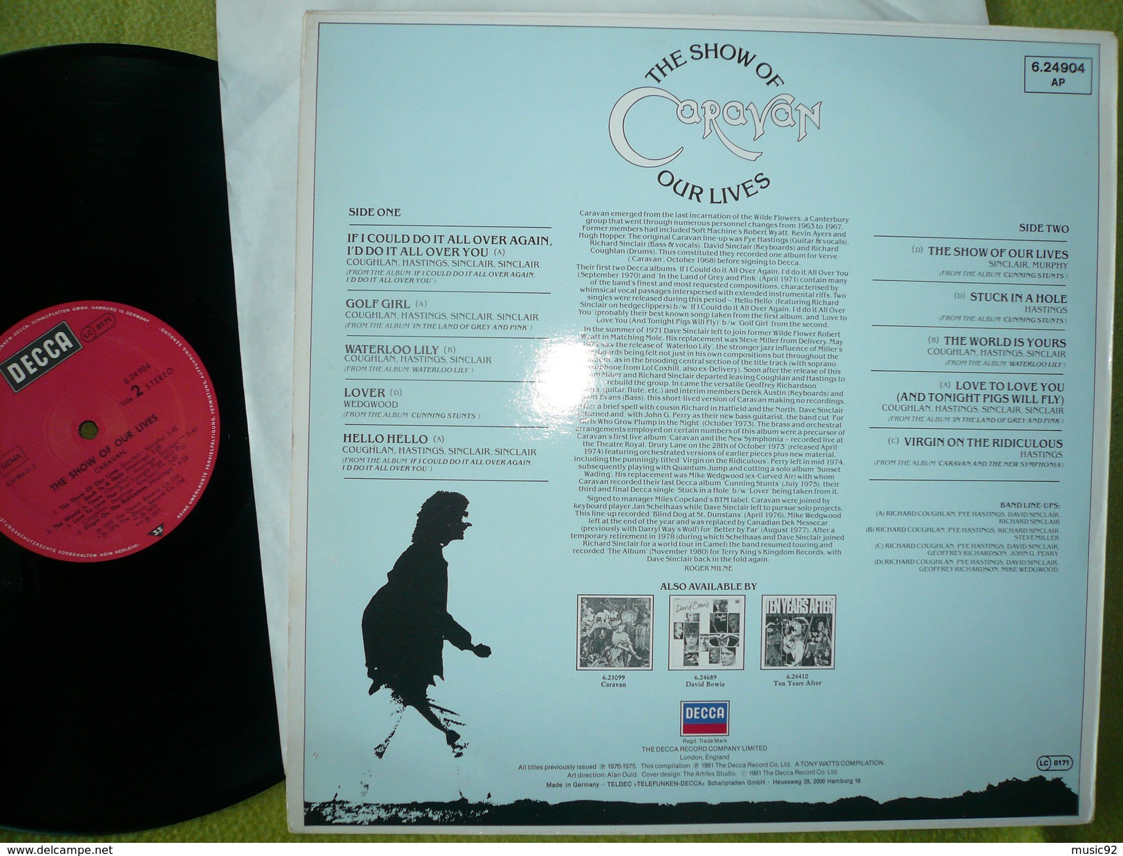 Caravan"33t Vinyle"The Show Of Our Lives" - Disco, Pop