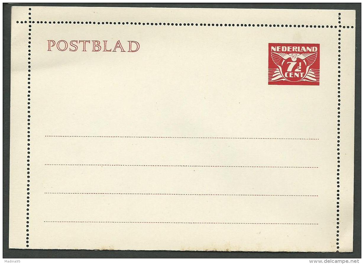 PAYS-BAS: **, ENTIER POSTAUX, Carte-lettre N°26 - 1941, TB - Postal Stationery