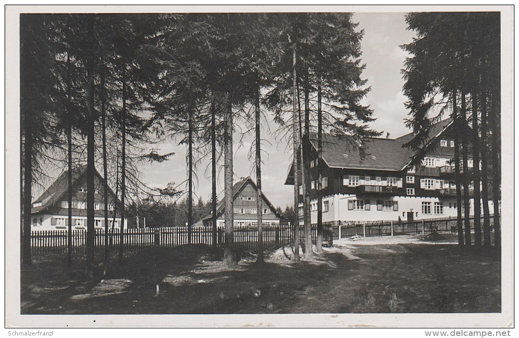 AK Wernitzgrün Zollhäuser Grenze Vogtland Sudetenland Bei Markneukirchen Erlbach Schönbach Luby Waltersgrün Schönlind - Markneukirchen