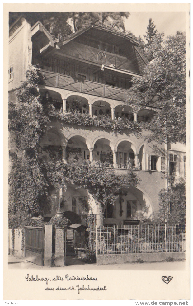 Autriche - Salzburg -  Altes Patrizierhaus - Salzburg Stadt