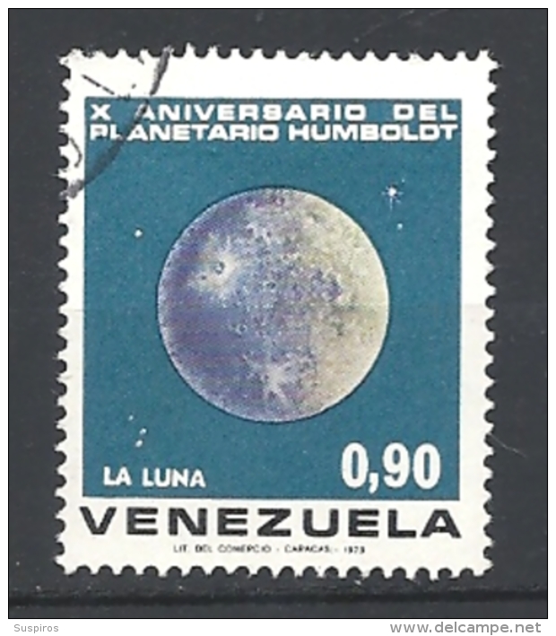 VENEZUELA    1973 The 10th Anniversary Of Humboldt Planetarium    USED - Venezuela