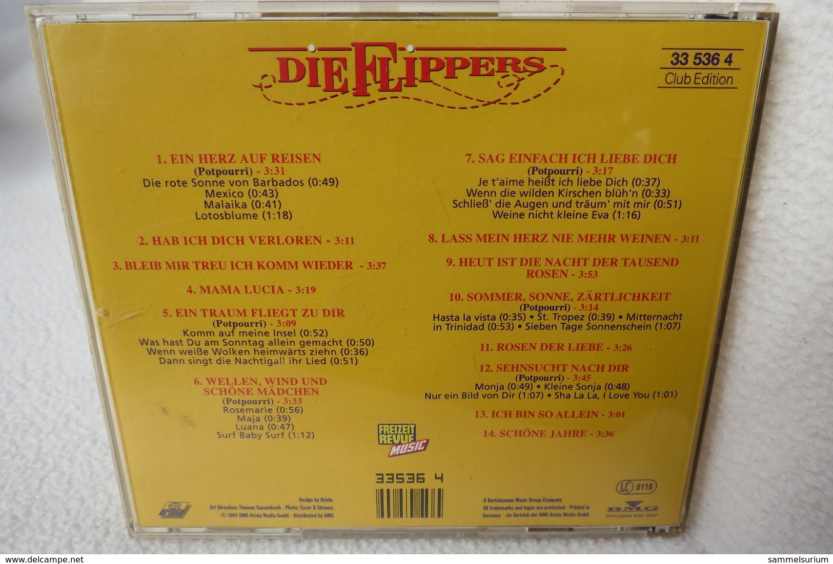 CD "Die Flippers" Unsere Lieder, Die Größten Hit-Erfolge Aus 25 Jahren - Andere - Duitstalig