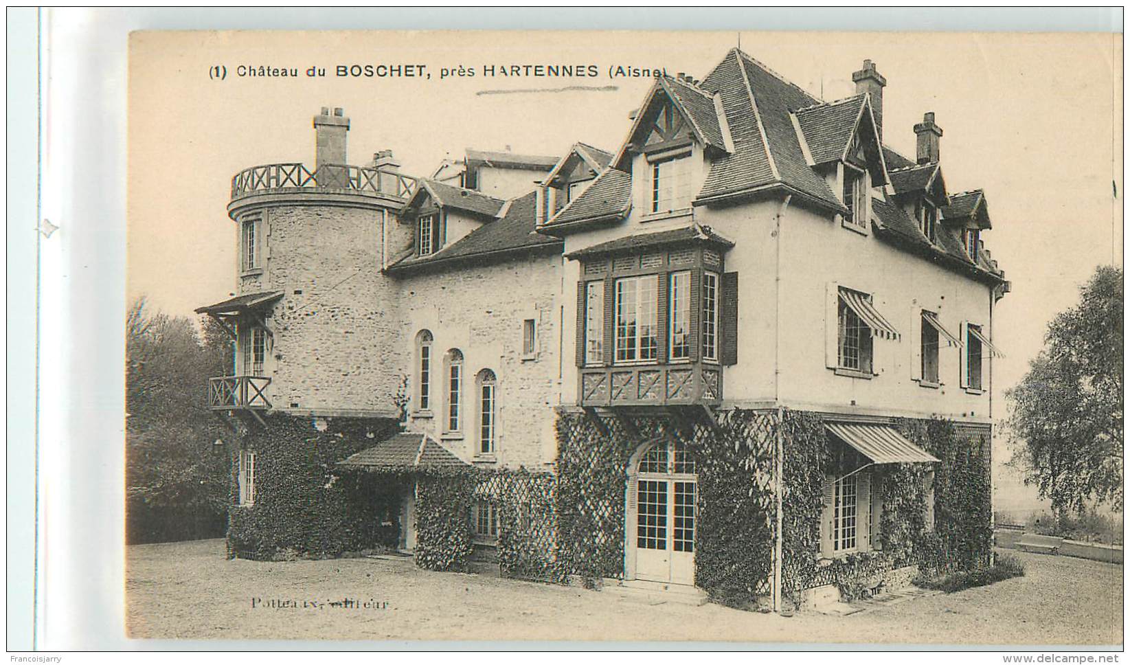 27406 - HARTENNES ET TAUX - CHATEAU DU BOSCHET - Autres & Non Classés