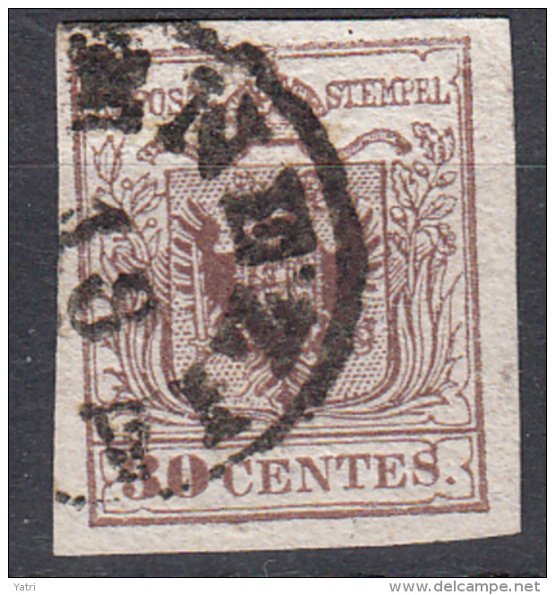 Lombardo Veneto 30 Cent. (carta A Mano) - Lombardy-Venetia