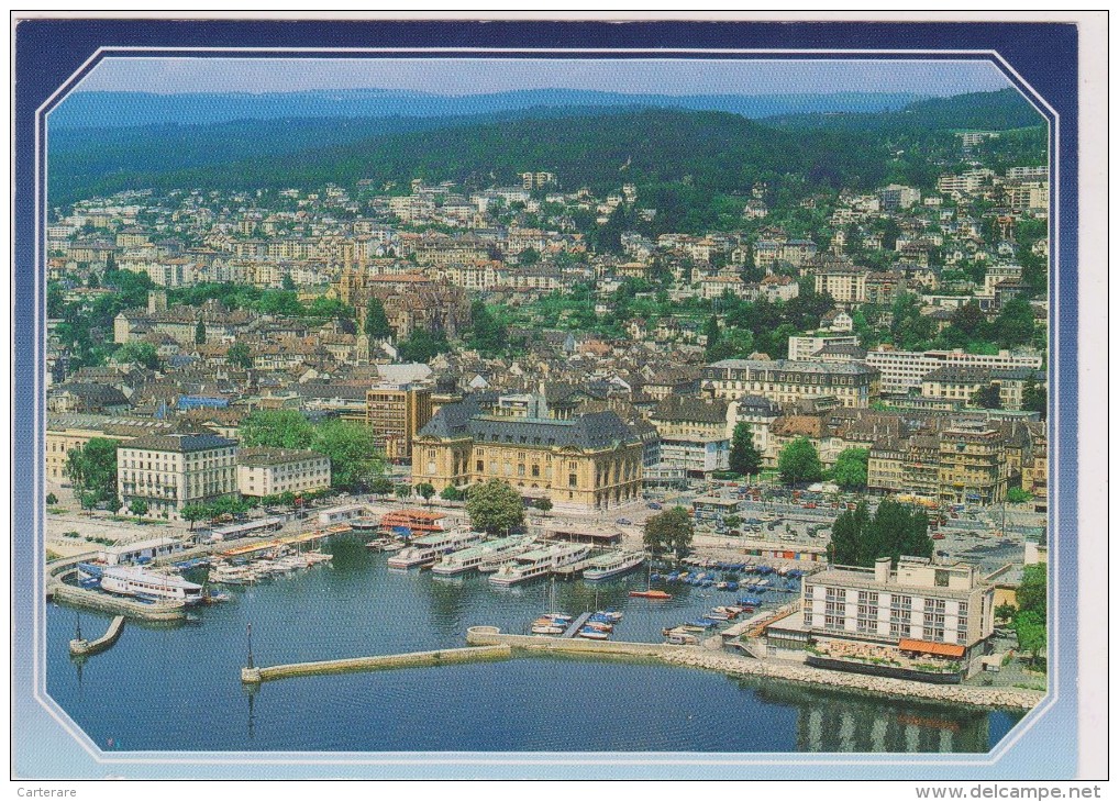 SUISSE,HELVETIA,SWISS,SWITZERLAND,SCWEIZ,SVIZZERA, NEUCHATEL,VUE AERIENNE - Neuchâtel