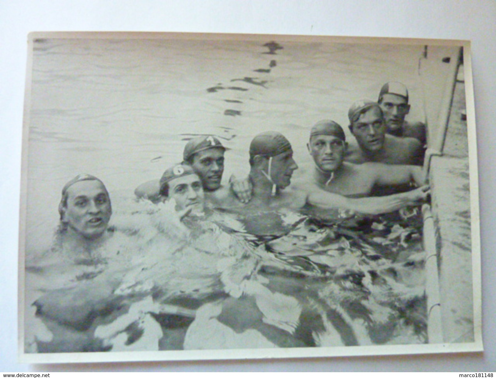 OLYMPIA 1936 - Band II - Bild Nr 101 Gruppe 58 - Equipe Vainqueuse Hongroise De Water Polo - Sport