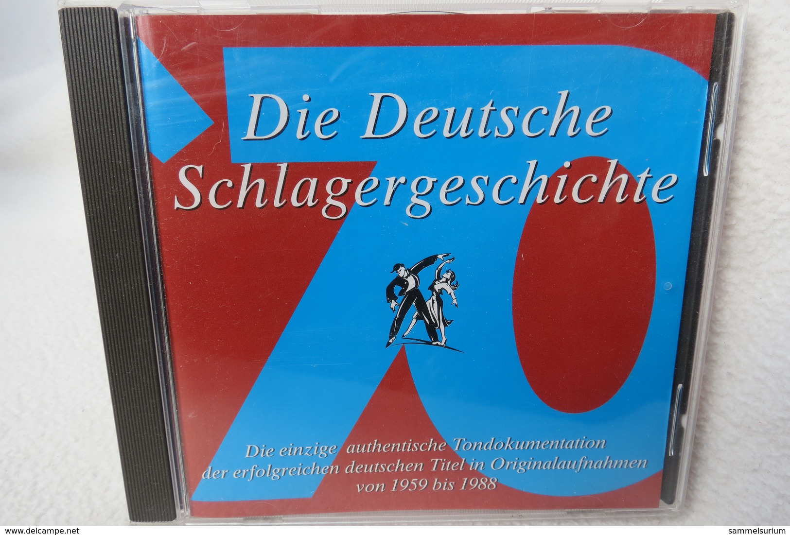 CD "Die Deutsche Schlagergeschichte" Authentische Tondokumentation Erfolgreicher Deutscher Titel Im Original 1959-1988 - Otros - Canción Alemana