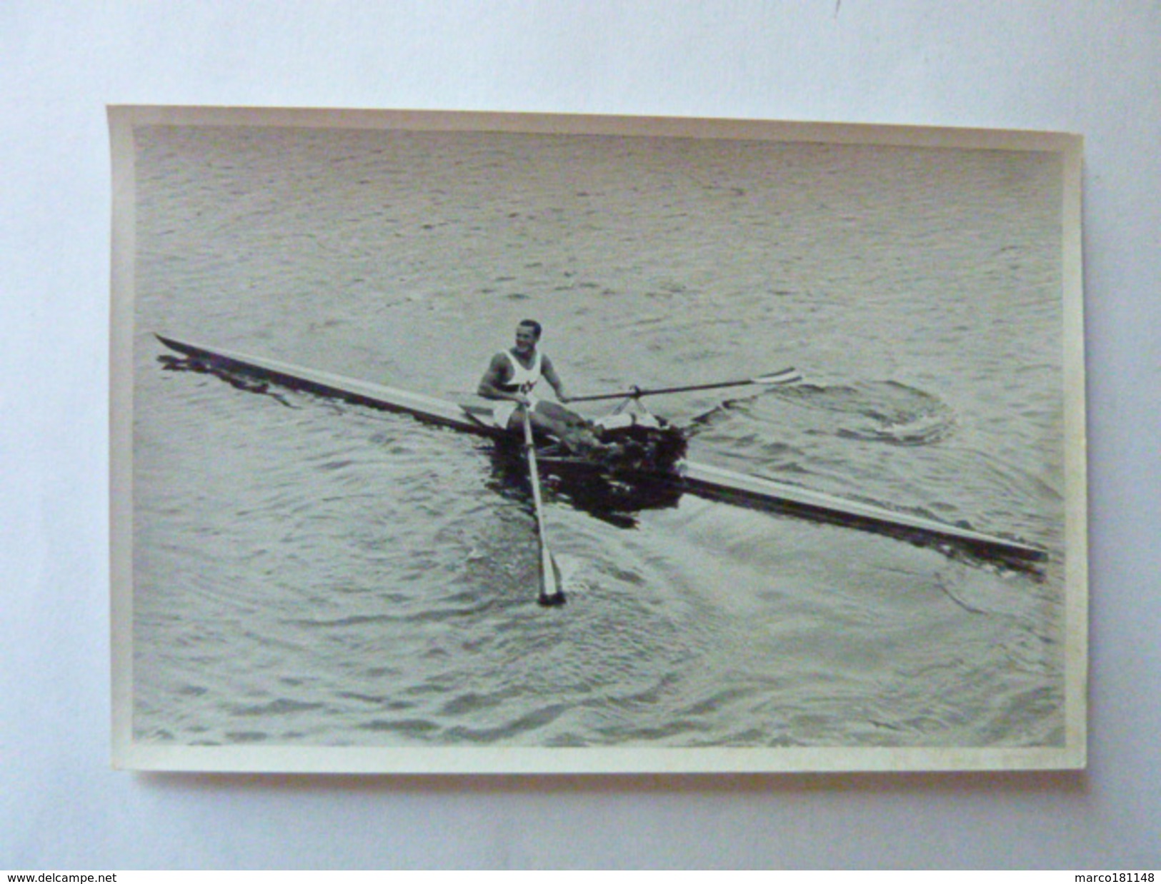 OLYMPIA 1936 - Band II - Bild Nr 104 Gruppe 57 - Gustav Schäfer Aviron - Sport