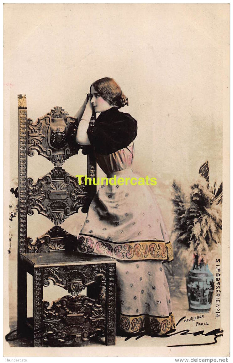 CPA  CLEO DE MERODE RPPC REAL PHOTO POSTCARD STAGE STAR DANSER ACTRESS CLEO DE MERODE - Dance