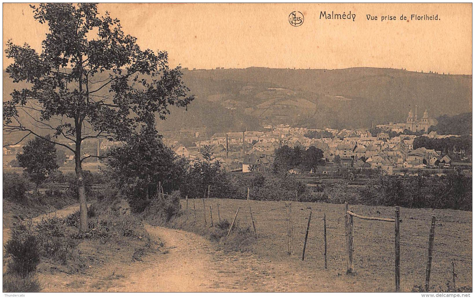 CPA  MALMEDY  VUE PRISE DE FLORIHEID - Malmedy