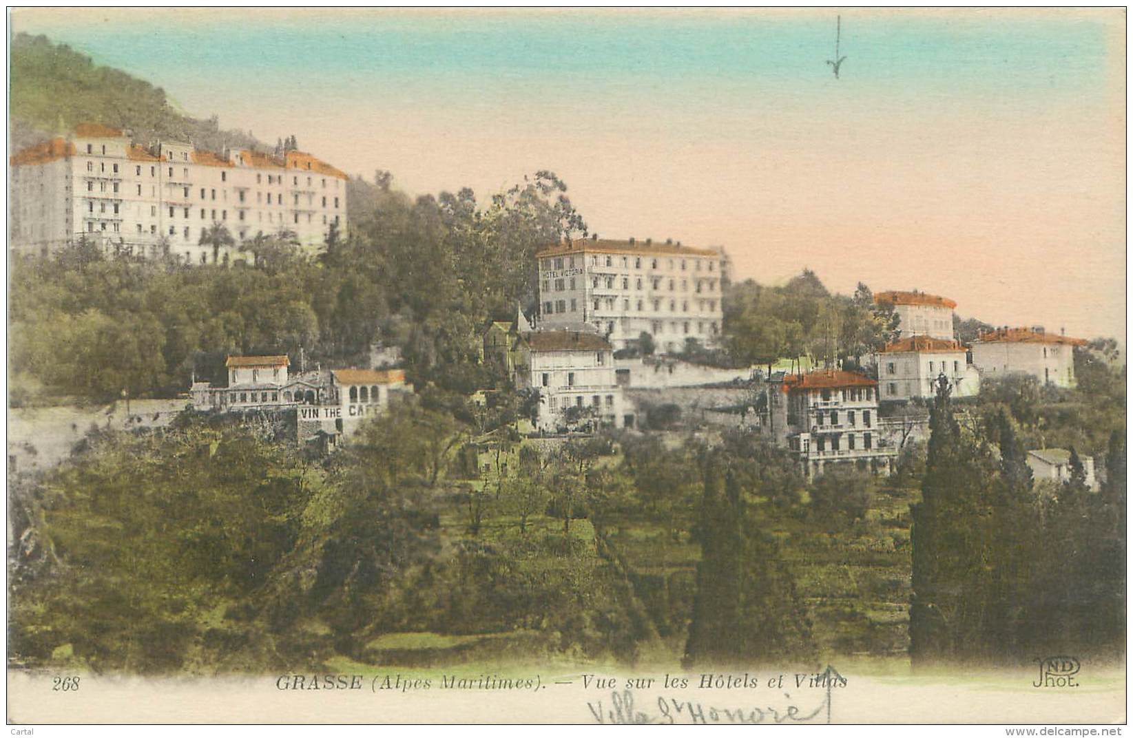 06 - GRASSE - Vue Sur Les Hôtels Et Villas - Grasse