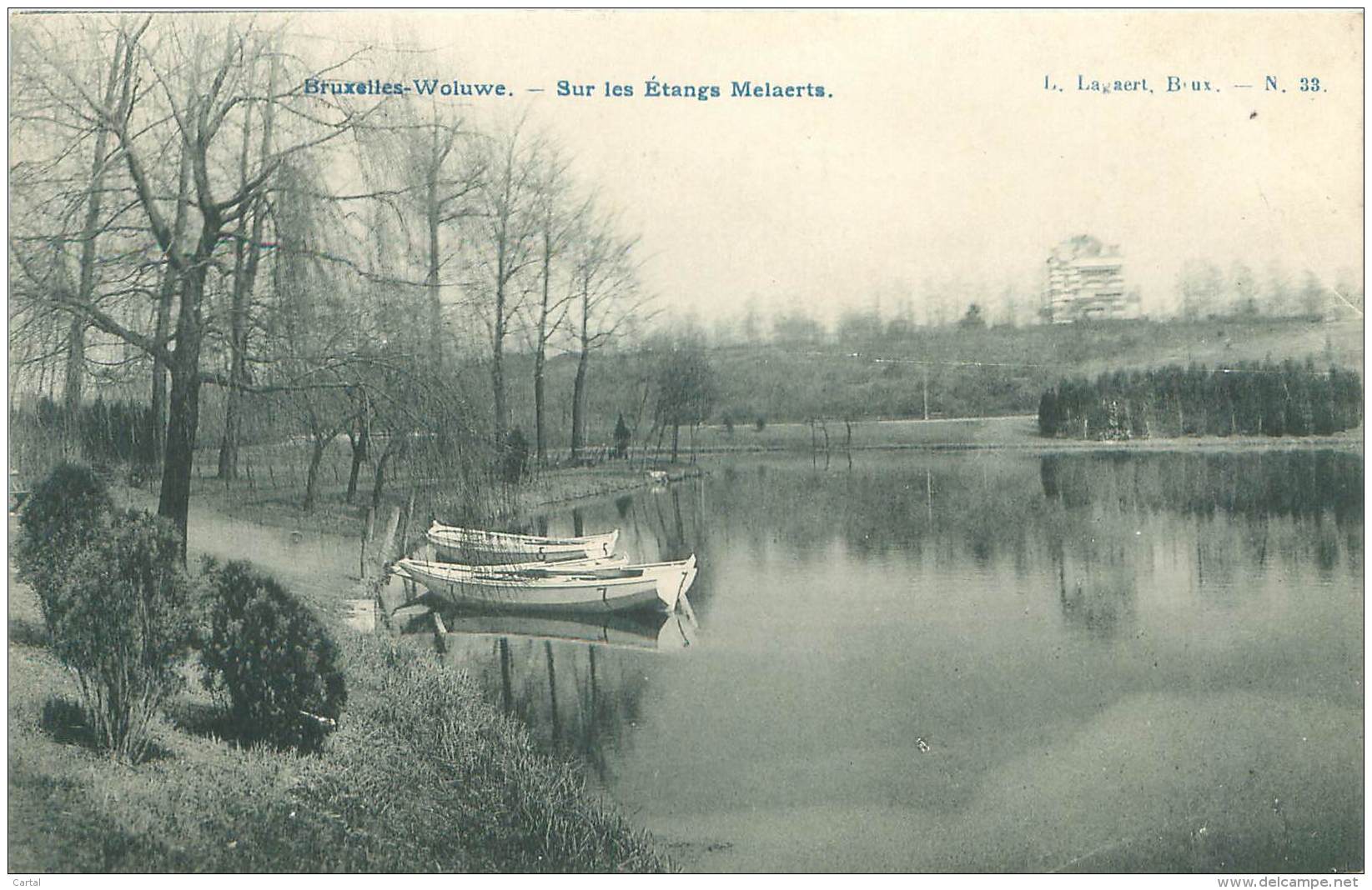 BRUXELLES-WOLUWE - Sur Les Etangs Melaerts - Woluwe-St-Lambert - St-Lambrechts-Woluwe