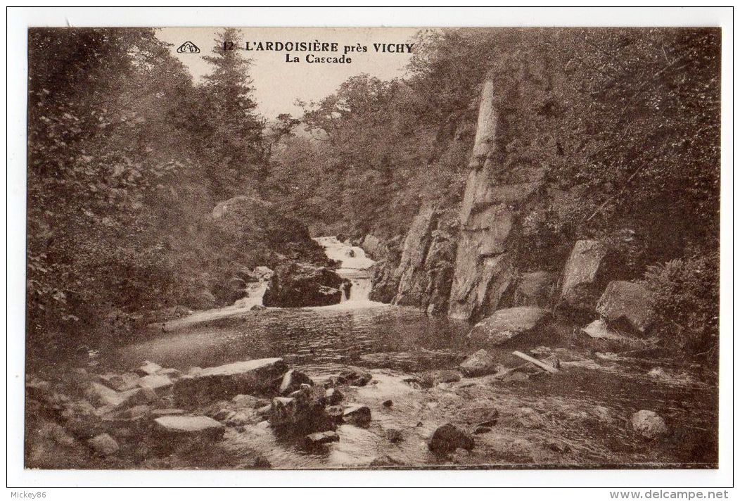 Près Vichy--ARRONNES --CUSSET--L'Ardoisière--La Cascade N° 12 éd CAP - Andere & Zonder Classificatie