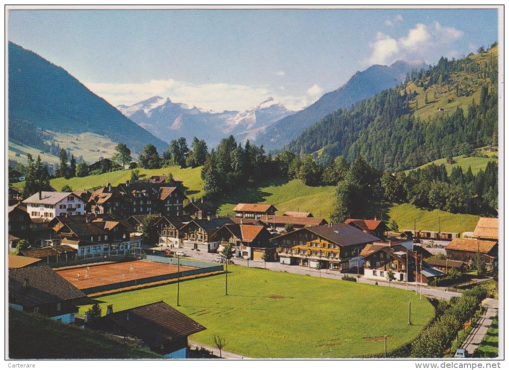 Suisse,HELVETIA,SWISS,SWITZERLAND,SCHWEIZ,BERNE,BERN,GSTEIG,GSTAAD,CHATELET,SARINE,HAUT SIMMENTAL GESSENAY,PILLON,CHALET - Gessenay