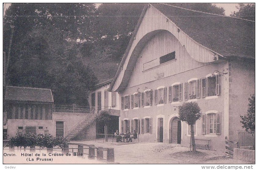 Orvin - Ilfingen, Hôtel De La Crosse De Bâle, La Prusse (7973) - Orvin