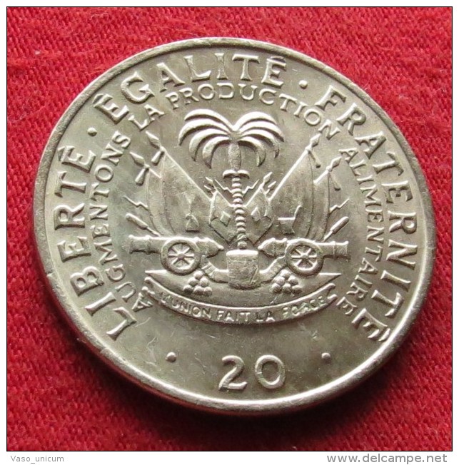 Haiti 20 Cent 1972  FAO  F.a.o. - Haïti