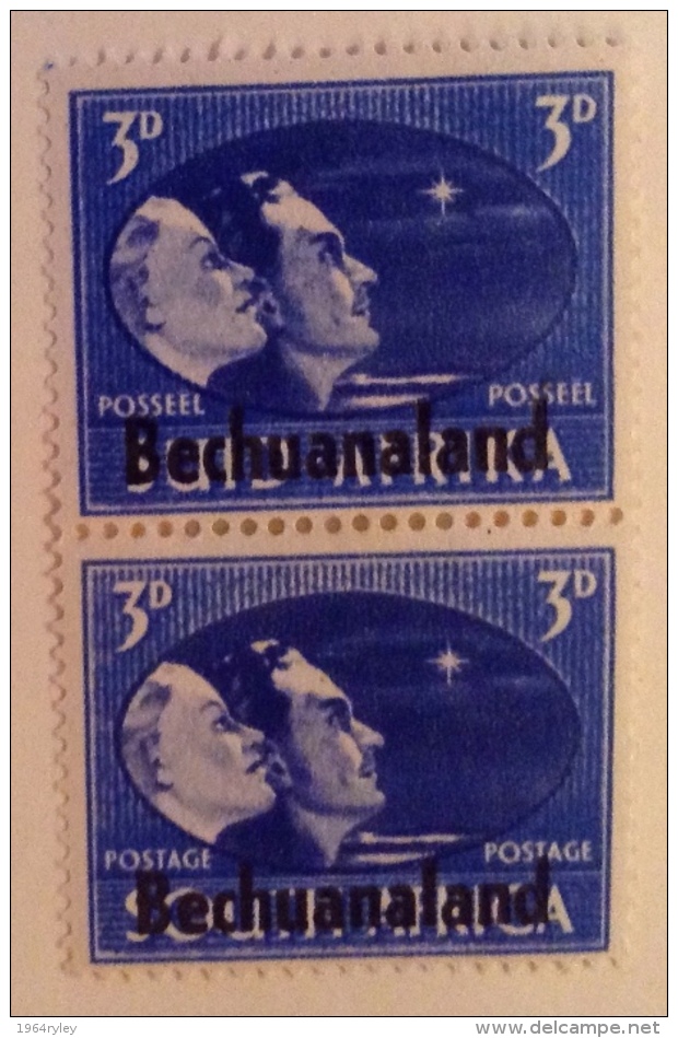 Bechuanaland -  MH* - 1945 - # 137a/139a - Altri & Non Classificati