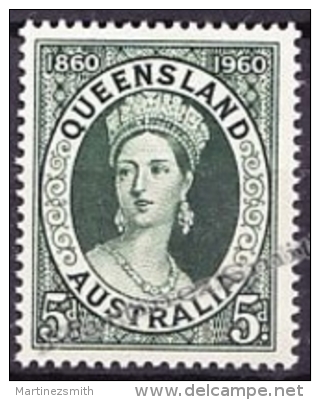 Australia 1960 Yvert 270, Centenary Of Queensland First Stamp - MNH - Ongebruikt