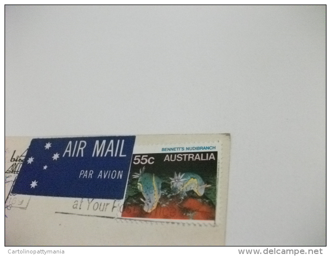 STORIA POSTALE FRANCOBOLLO COMMEMORATIVO AUSTRALIA  MELBOURNE VICTORIA  VEDUTINE - Melbourne