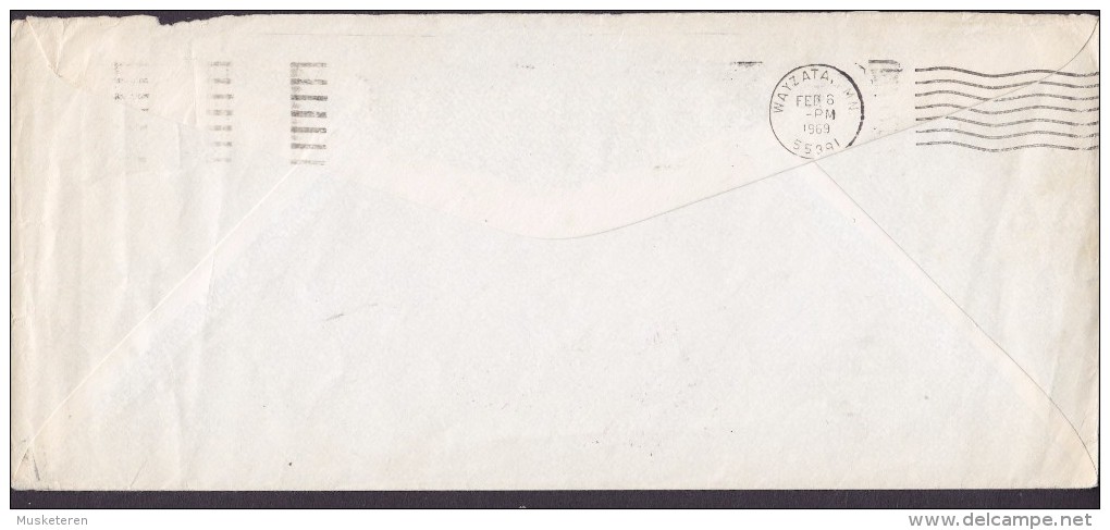 Canada Postal Stationery Ganzsache Entier 6c./4c. QEII LONDON Ontario 1969 Cover Lettre READRESSED (2 Scans) - 1953-.... Regering Van Elizabeth II