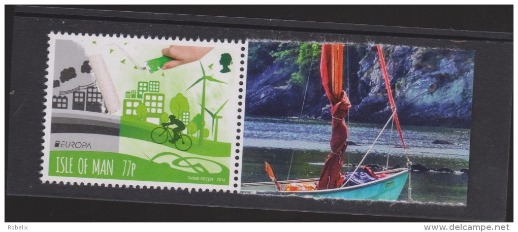 Isle Of Man - Ile De Man- Insel Man  2016  EUROPA - Single Stamp   MNH** - 2016