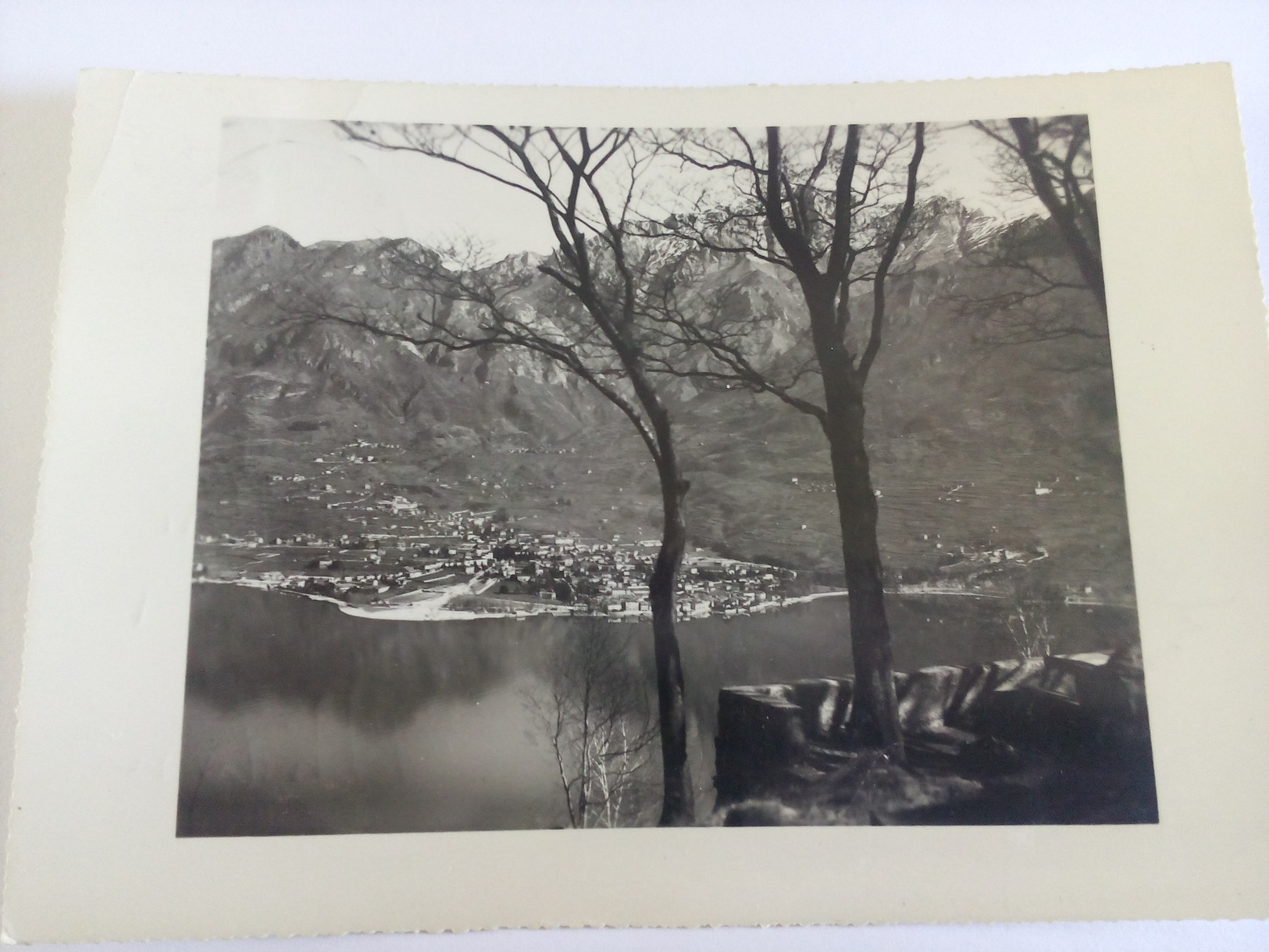 ITALY - BARNI - ( COMO ) PANORAMA DA CREZZO - VIAGGIATA 1955 - Como