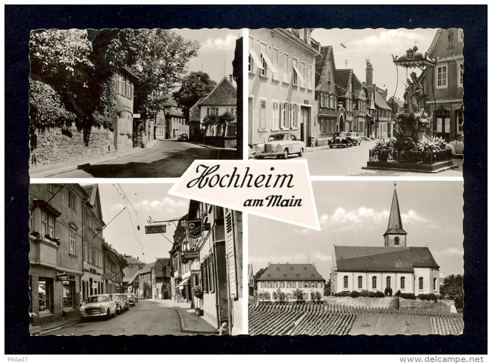 Hochheim Am Main / Postcard Circulated, 2 Scans - Hochheim A. Main
