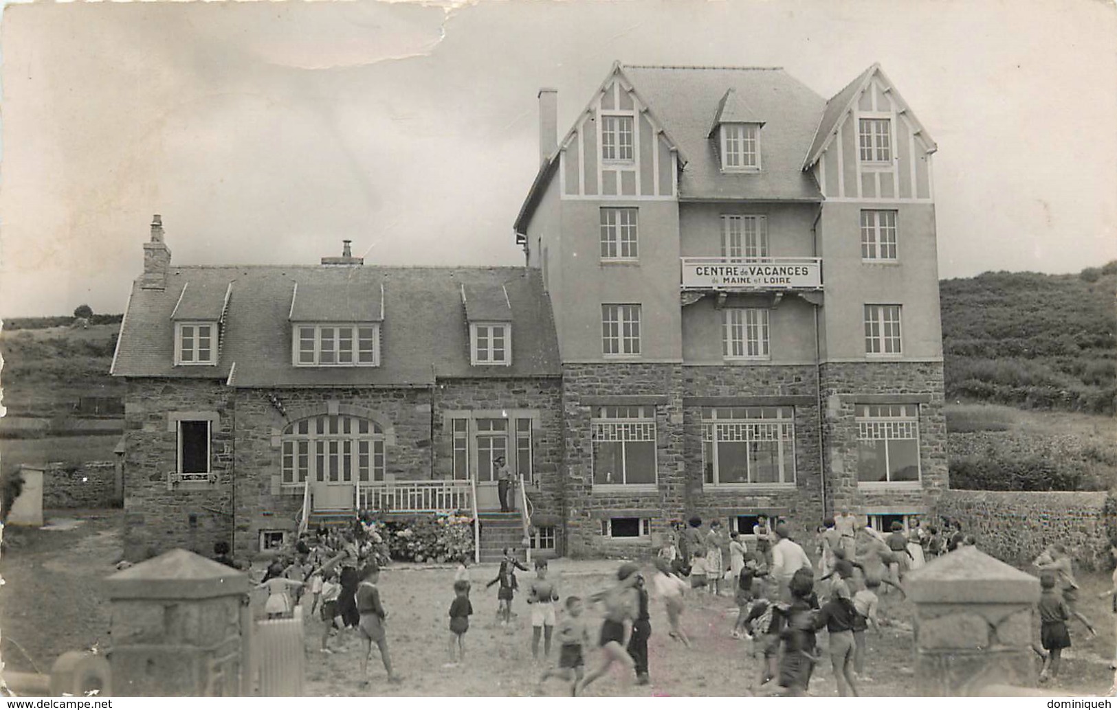 Primel-Tegastel Centre De Vacances De Maine-et-Loire Vue De La Façade Côté Mer - Primel