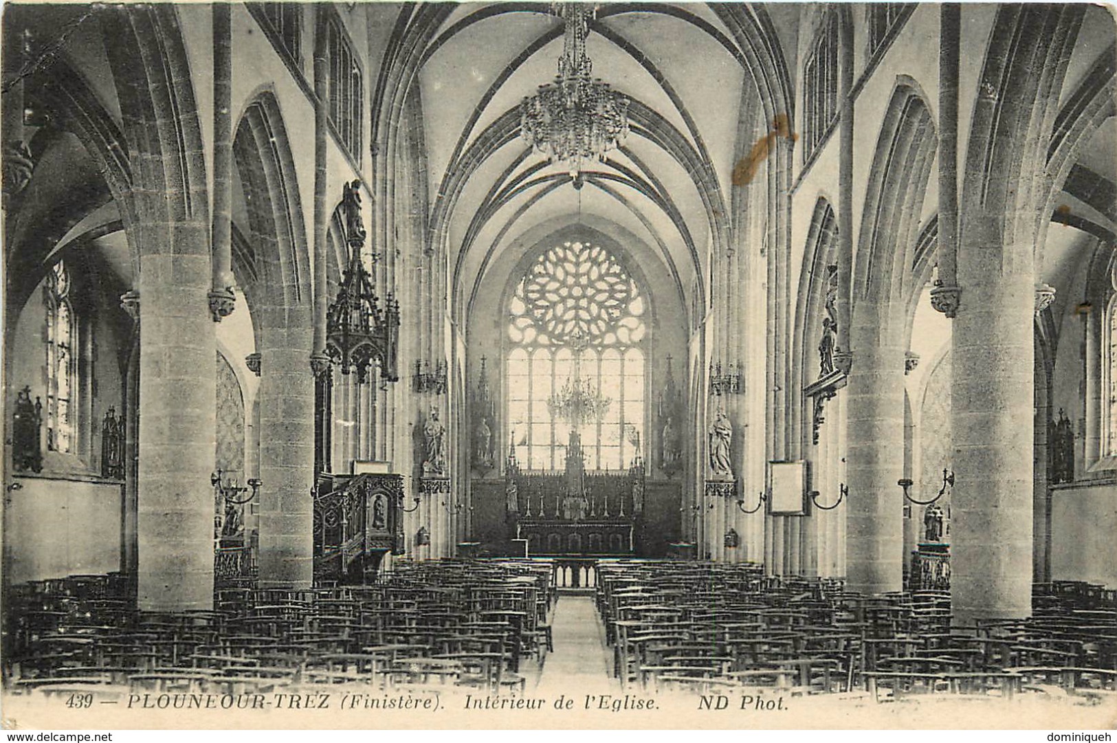 Plouneour-Trez Intérieur De L'Eglise - Autres & Non Classés