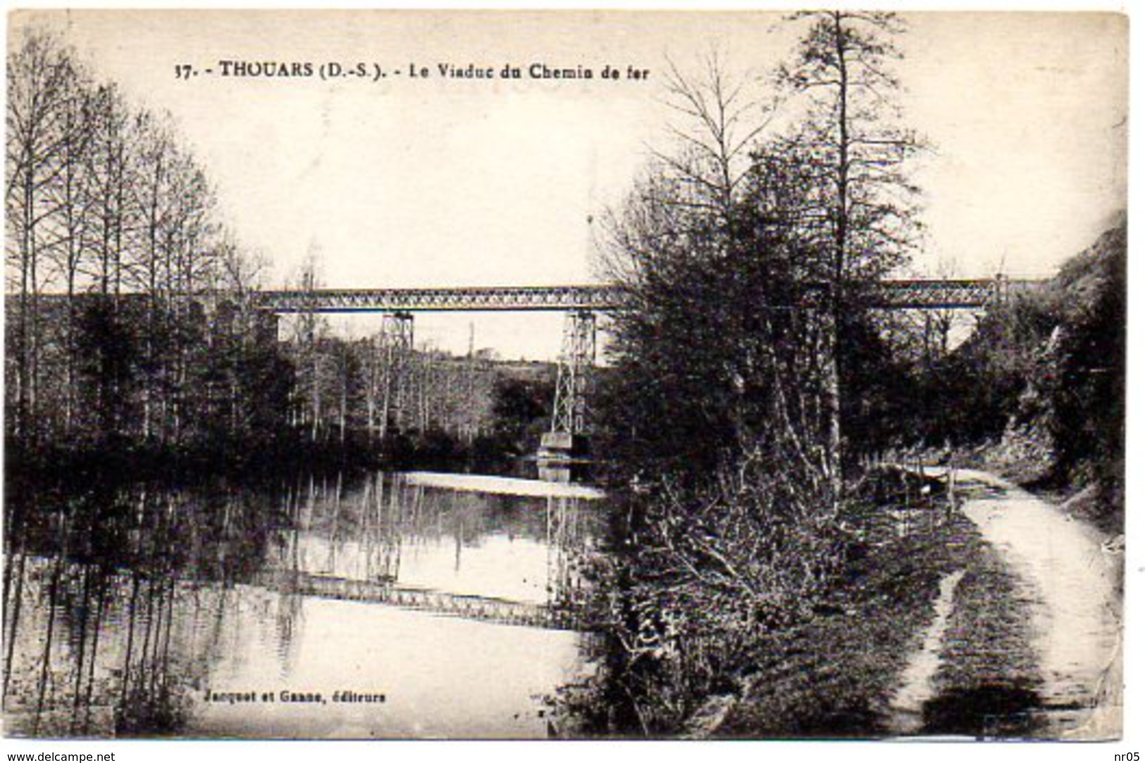 CPA 79 ( Deux Sevres ) - THOUARS - Le Viaduc Du Chemin De Fer - Thouars