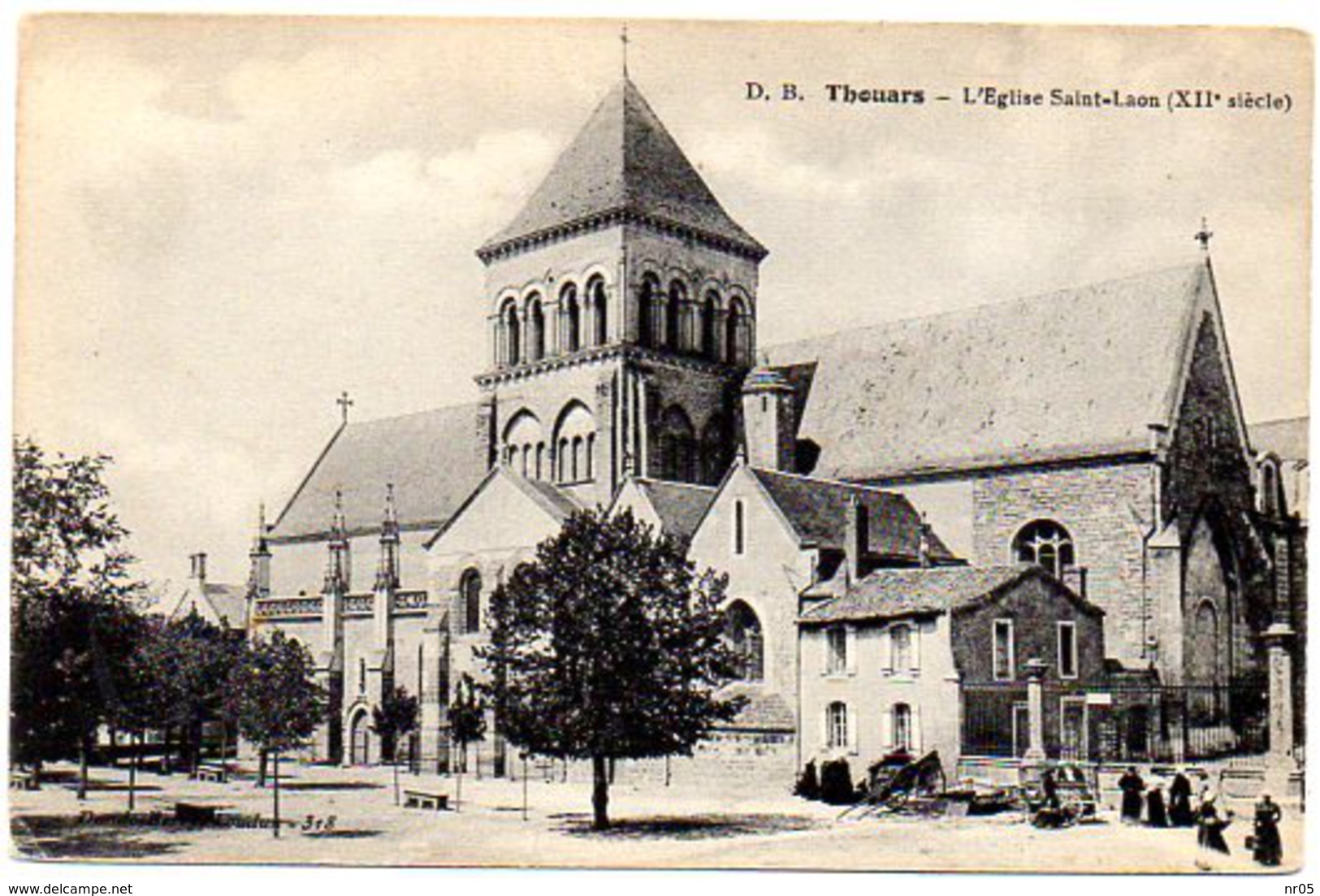 CPA 79 ( Deux Sevres ) - THOUARS - L'Eglise  Saint Laon - Thouars