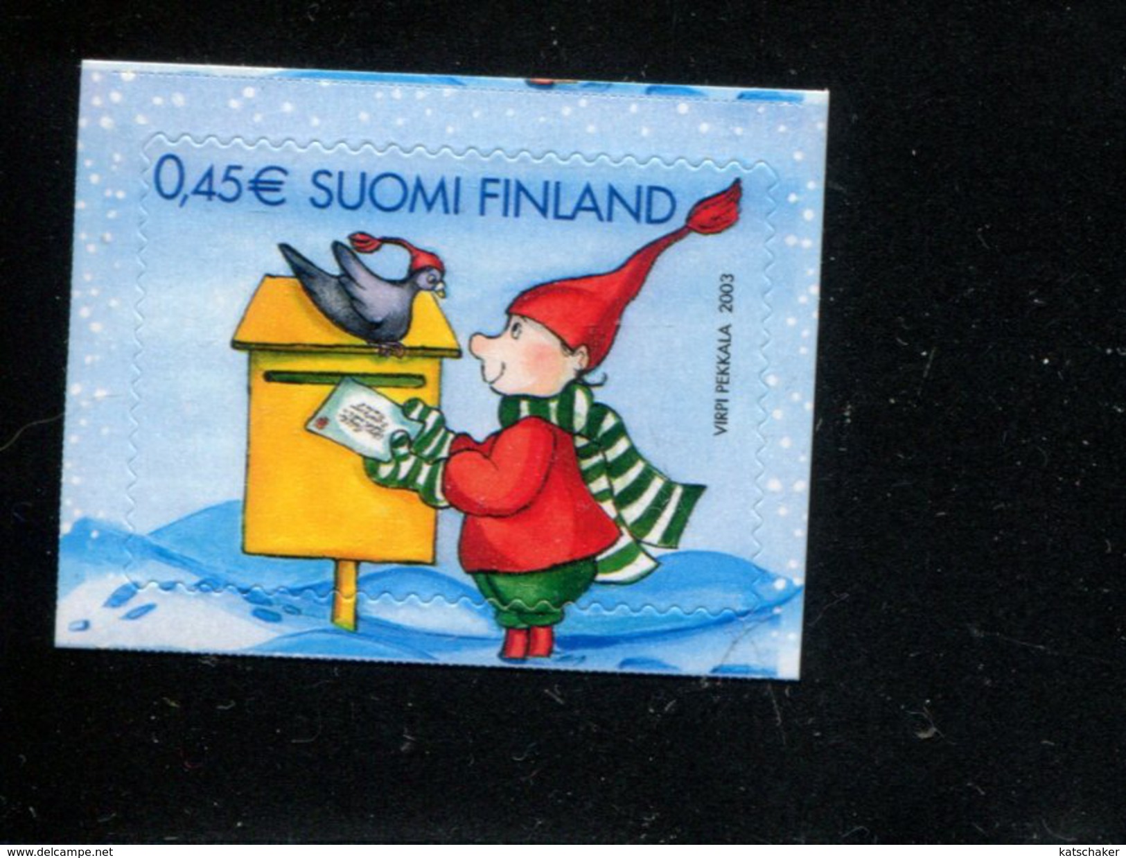 404174792 FINLAND DB  2003 POSTFRIS MINT NEVER HINGED POSTFRISCH EINWANDFREI  YVERT 1642 KERSTMIS - Neufs