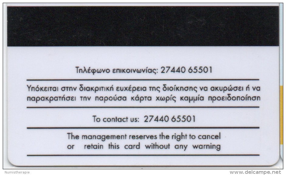 Club Hotel Casino Loutraki Grèce - Casino Cards