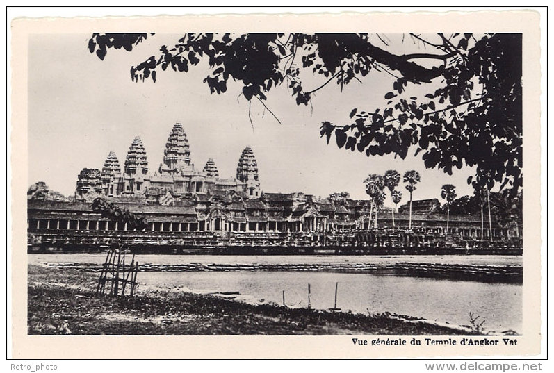 Cpsm Cambodge - Angkor-Vat - Façade 2e étage - Cambodge