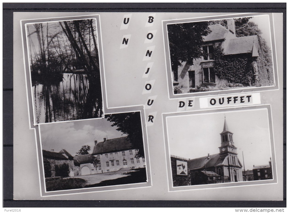 UN BONJOUR DE OUFFET Carte 4 Vues - Ouffet