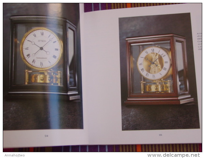 Horlogerie / Catalogue Illustré''JAEGER-LeCOULTRE ''-Pendules,pendulettes ATMOS ,"Élysée","Beaubourg","Vendôme","Opéra". - Altri & Non Classificati