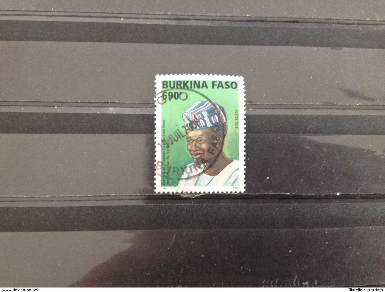 Burkina Faso - Traditionele Hoeden (690) 2005 Very Rare! High Value! - Burkina Faso (1984-...)