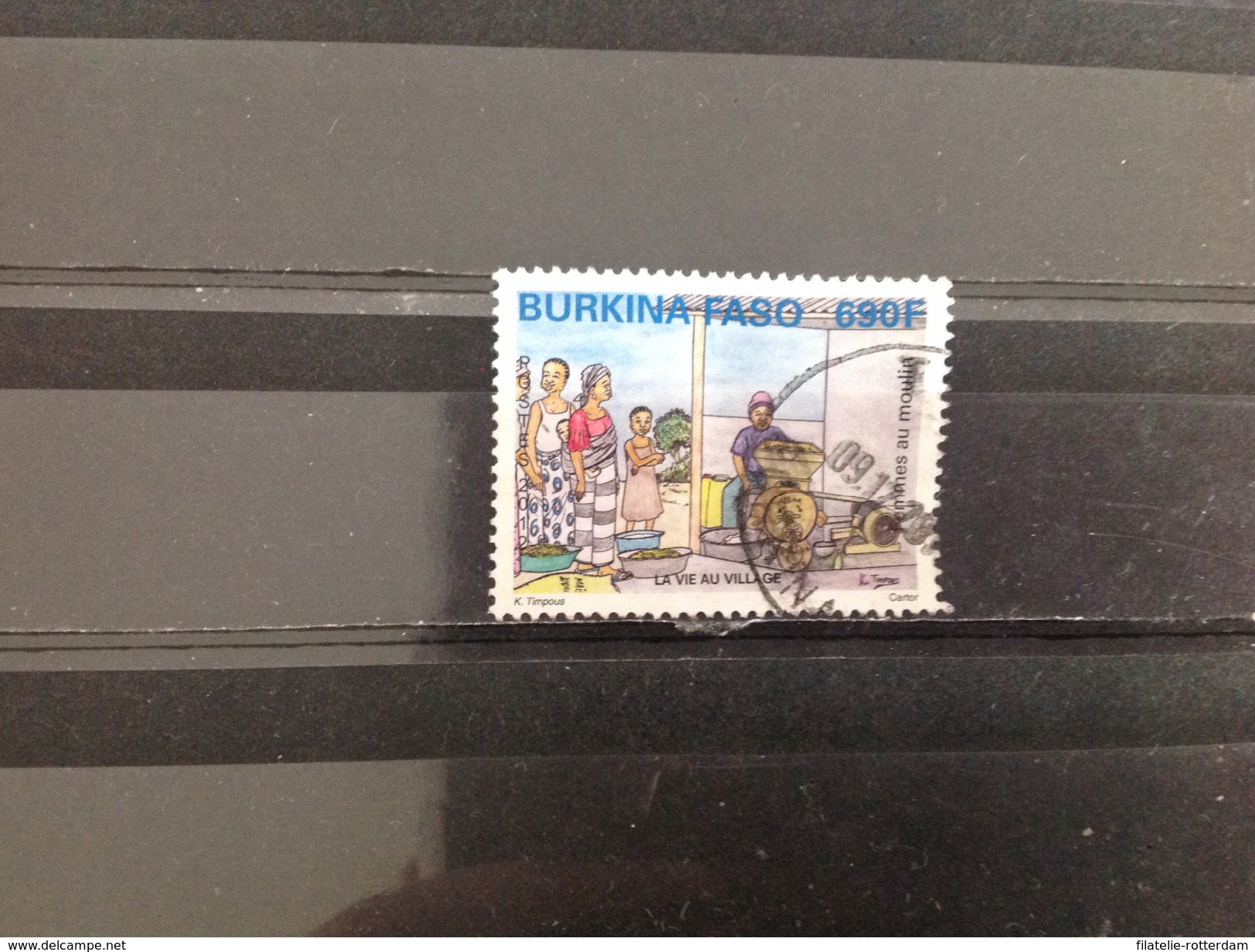 Burkina Faso - Leven In De Dorpen (690) 2012 Very Rare! High Value! - Burkina Faso (1984-...)