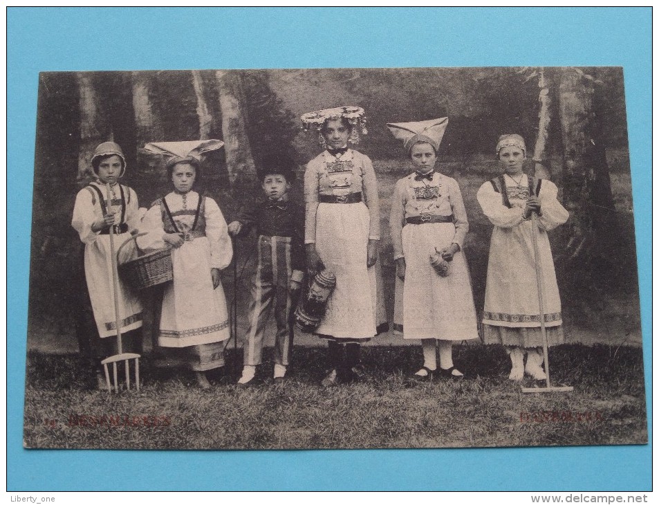 Gebuurte VOORMUIDE Kinderstoet - De Nationale Klederdrachten ( DENMARK / DANEMARK ) 1912 ( Zie Foto´s Voor Detail ) - Danemark