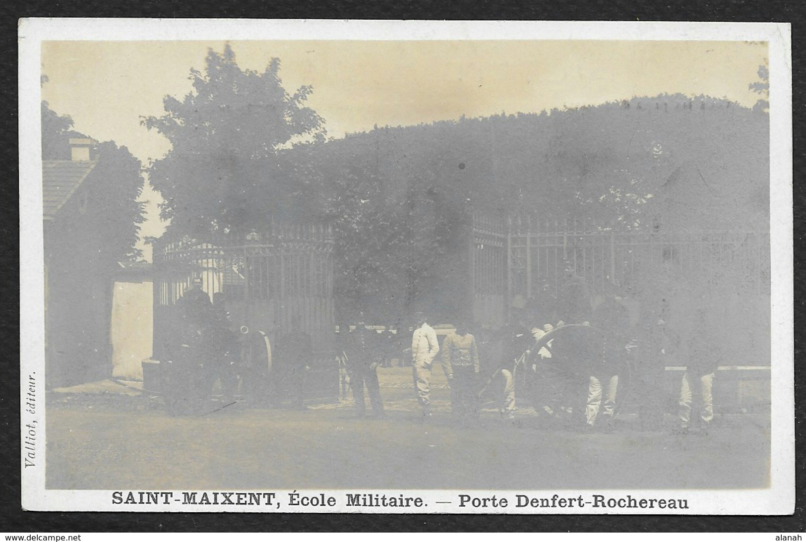 SAINT MAIXENT Carte Photo Porte Denfert Rochereau (Valliot) Deux-Sèvres (79) - Saint Maixent L'Ecole