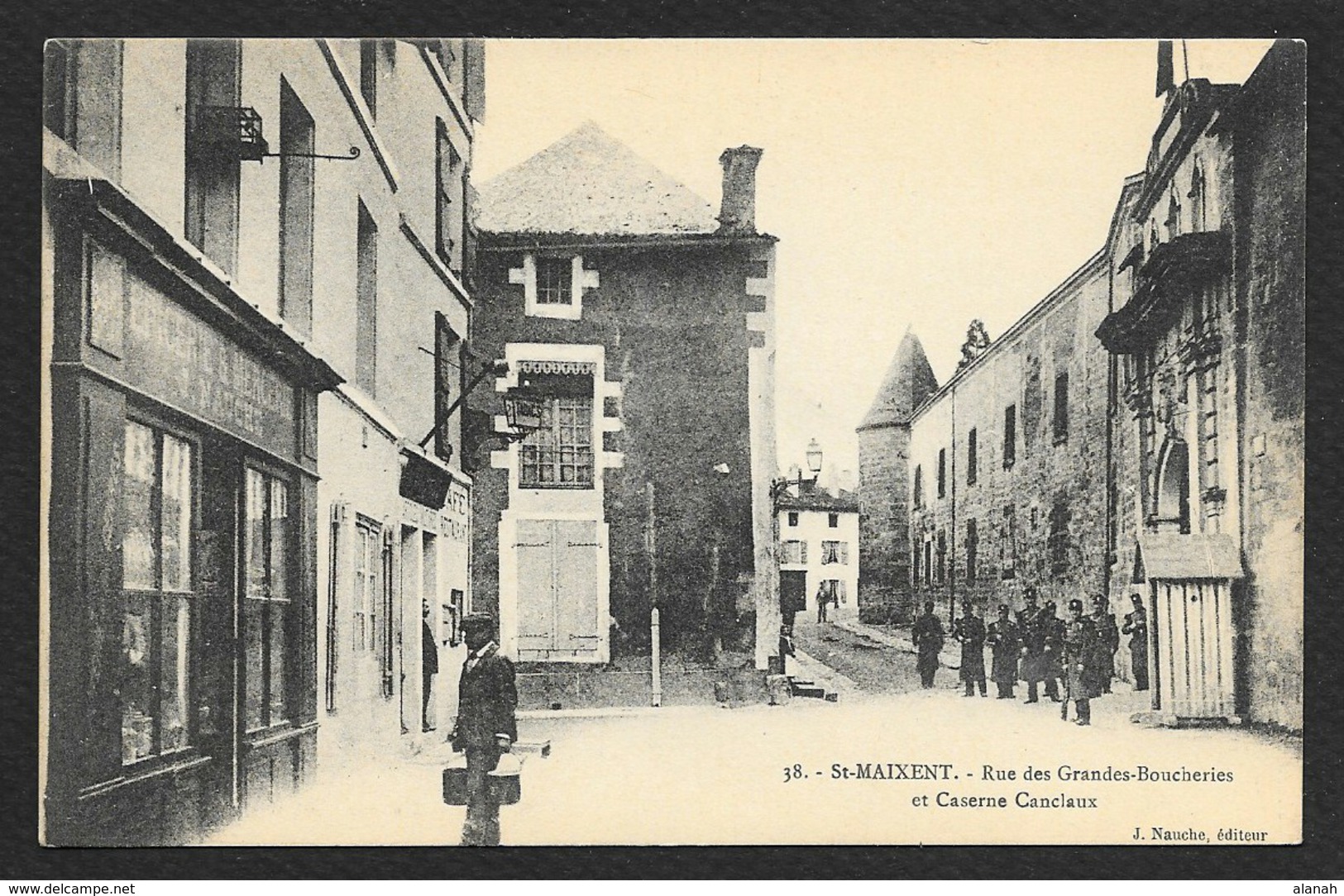 SAINT MAIXENT Rue Des Grandes Boucheries Caserne Canclaux (Nauche) Deux-Sèvres (79) - Saint Maixent L'Ecole