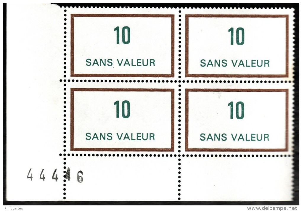 FICTIF   1982  - F236 - Coin De Feuille -   NEUFS** - Ficticios