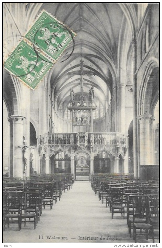 WALCOURT (Belgique) Intérieur De L´Eglise - Walcourt