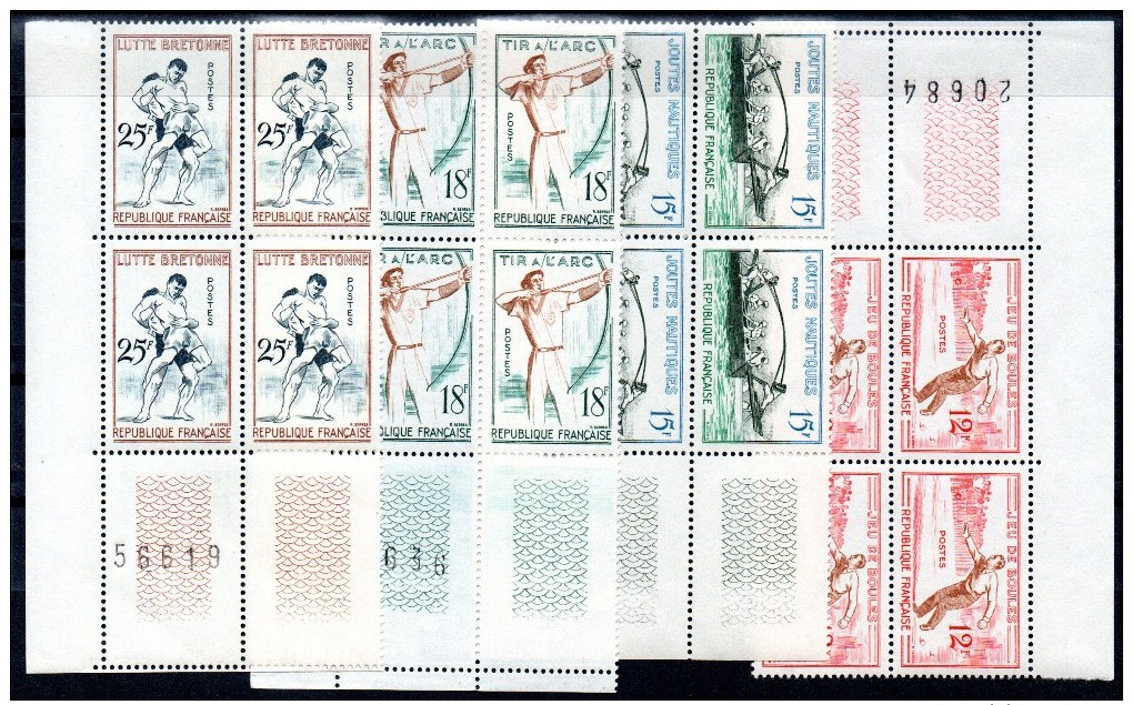 FRANCE - YT N° 1161 à 1164 Bloc De 4 Cdf  - Neuf ** - MNH - Cote: 40,00 € - Neufs